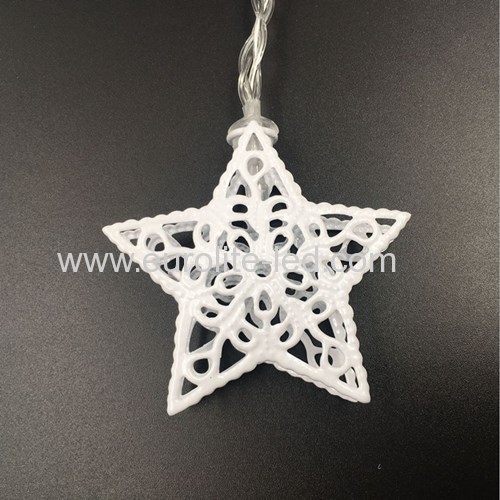 Led Hollow Star Iorn String USB Cute Holiday Room Garden Decoration Night Light