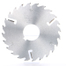 Alloy Circular Multi Ripping Saw Blades With Rakers For Cutting Wood Mizer