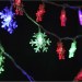 Led Snow String Battery Outdoor Holiday Christmas Party Decoration Night Light