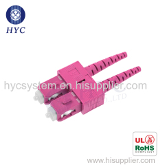 SC Simplex Duplex Connector SM MM SC Fiber Optic Connectors