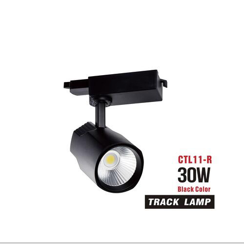 euroliteLED 30W COB LED Track Light 3000K-6500K IP20 White Black Optional