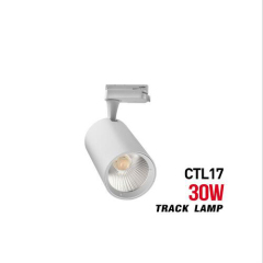 euroliteLED 30W 3000LM COB LED Track Light 3000K-6500K IP20 White