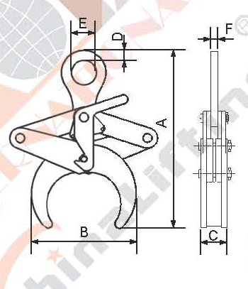 ROUND STEEL CLAMP