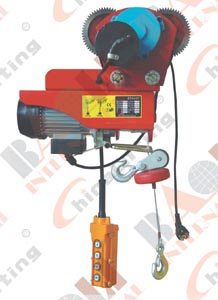 MINI ELECTRIC HOIST WITH MOVING VEHICLE SERIES 05388 05389 05390