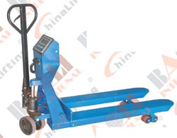 HAND PALLET TRUCK WITH SCALE
