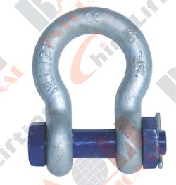 US TYPE HIGH TENSILE FORGED SHACKLE G2130 S2130 21208 21209 21210 21211 21212 21213 21214 21215 21216 21216A