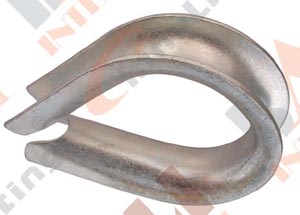 STANDARD WIRE ROPE THIMBLES 23208 23209 23210 23211