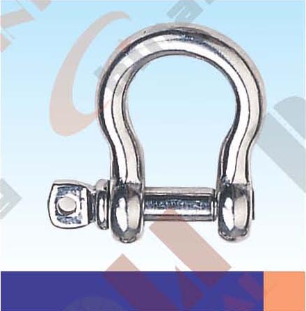 S.S. SCREW PIN BOW SHACKLE U. S TYPE AISI:304 or 316 21158S 21159S 21160S