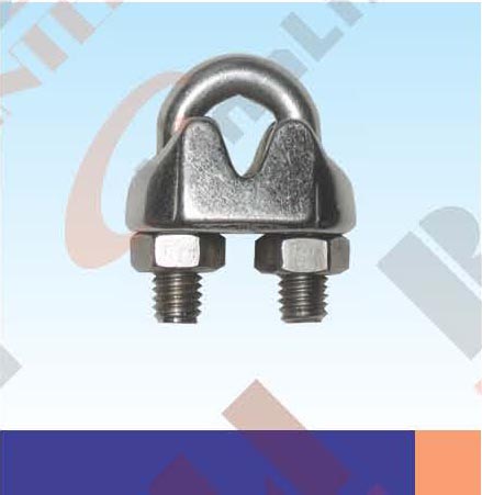S. S DIN 741 WIRE ROPE CLIP AISI:304 or 316 22108S 22109S