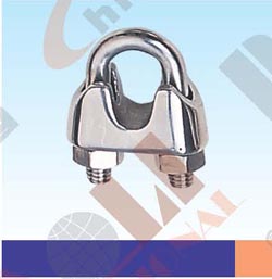 S.S. WIRE ROPE CLIP U.S. MALLEABLE TYPE AISI :304 or 316 22379S 22380S 22381S 22382S 22383S