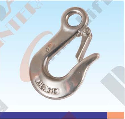 S.S. EYE SLIP HOOK AISI:304 or 316