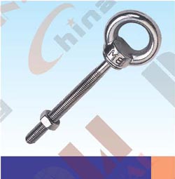 S.S. EYE SCREW WITH LONG BOLT WITH NUT AISI: 304 or 316 28316S 28317S