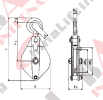 SNATCH BLOCK - Y TYPE