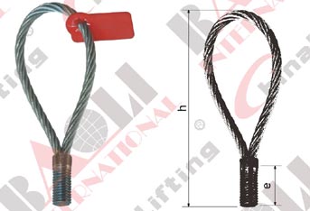 SCREWS WITH WIRE ROPE NOOSE 17326 17327 17328