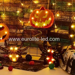 Led 3D Pumpkin Spider Skull Battery Halloween Party Bar Decoration Night Light