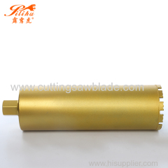 450mm Vacuum Brazed Dry Diamond Core Drill Bit For Drilling Concrete