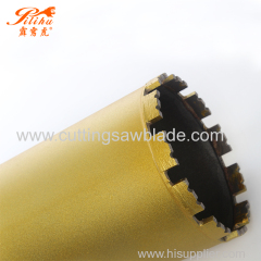 450mm Vacuum Brazed Dry Diamond Core Drill Bit For Drilling Concrete