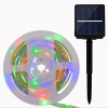 Led Solar Powered RGB Waterproof Decoration Anit-UV Dropping Glue Soft Night Light