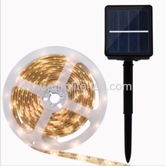 Led Solar Powered Warm White Waterproof Decoration Anit-UV Dropping Glue Soft Night Light