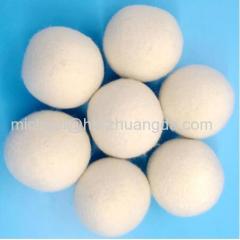 1-8cm White Felt Ball Wool Beads For DIY Toys Making Craft Felt Poms Wool Roving Reduce the electrostatic Of Clothing Dr