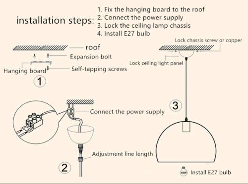 euroliteLED Four Heads Ceiling Light Industrial Retro Spotlight Adjustable Lamp Head Long Pole LED Light Fixture Black