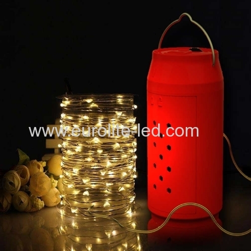 Led Outdoor Waterproof Salt Water Power Generation String Cylinder Box 10 M Spherical 100leds Decoration Night Light