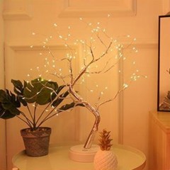 Led Glowworm Tree Battery USB Touch Switch Party Holiday Wedding Decoration Night Light