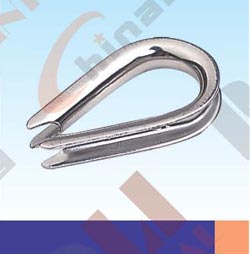 S.S.G411 STANDARD WIRE ROPE THIMBLE U.S. TYPE AISI:304 or 316