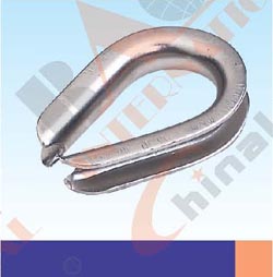 S.S. G414 EXTRA HEAVY DUTY WIRE ROPE THIMBLE U. S TYPE AISI:304 or 316