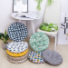 Round Shape 2 Size Seat chair Sofa Cushion Silk Cotton Core Cotton Polyester Tatami Cushion Pillow Home Decoration