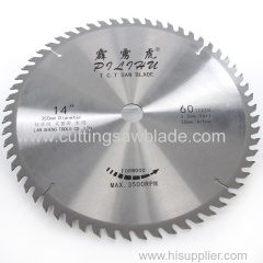 350mm Cutting Machine Blades TCT Carbide Tip Circular Saw Blade For Woodworking