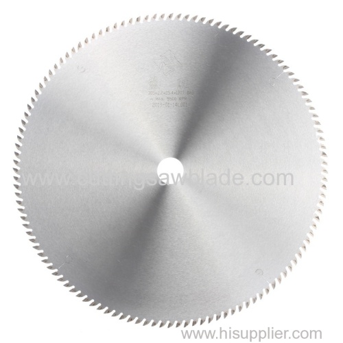 305*2.0*25.4*120 Acrylic Circular Saw Blade Cutting Disc For PVC Plastic