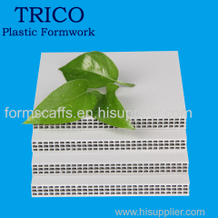 Plastic formwork replacement plywood for construction