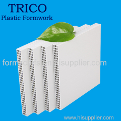 Plastic formwork replacement plywood for construction