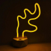 DIY neon Christmas tree small night decoration lights holiday gift promotion lights