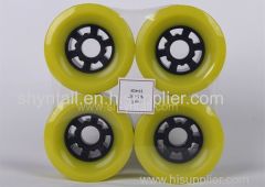 pu wheels for skate board 83*44 customized pu pulley for skate board