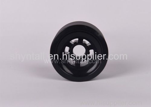 pu wheels for skate board 80*52 PU Wheels black pu pulley for skate board