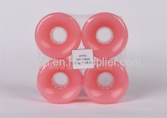 pu wheels for skate board 67*45 transparent Skateboard PU Wheels