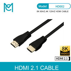 MC 8K 48Gbps 2.1 HDMI Cables 4K HDMI 2.1 Cable eARC Cabo HDMI 2.1 UHD Dynamic HDR HDMI 2.1 Cable for 8K Samsung QLED TV
