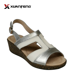 Popular Comfortable Ladies Action Leather Sandals Shoes