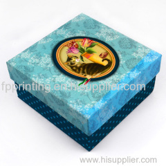 china custom saqure shape gift box