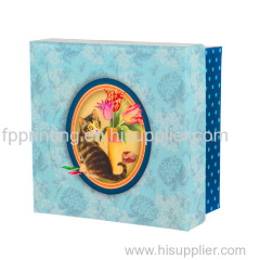 china custom saqure shape gift box