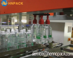 Juice bottle or water bottle case packing machine for mineral spring water bottle carton box packer