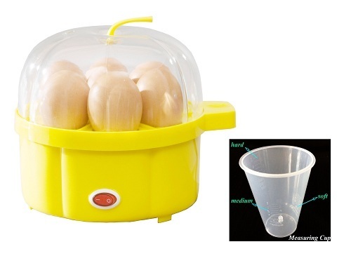 Electric Egg Cooker Boiler with Automatic Shut Off and 7 Egg Capacity