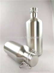New style stainless steel bottle growler 32oz double wall