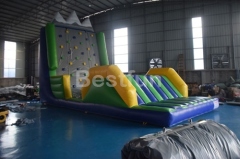 Inflatable rock climbing bouncer games