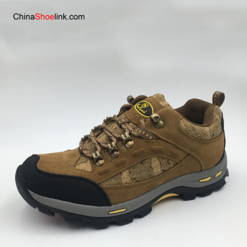 Sport Style Wearable Fabric Hiking Outdoor Safety Trekking Shoes