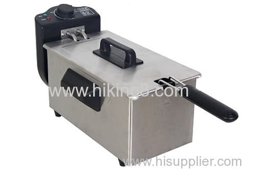 Electric home use mini stainless steel deep oil fryer