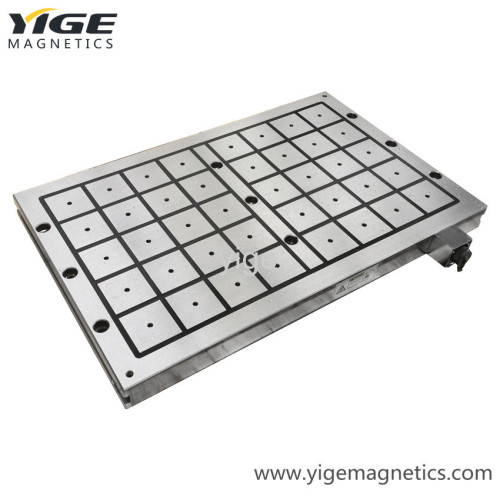magnetic table for CNC machining