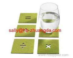 Wool Felt Coasters felt pad - High Quality Wool Felt for Heat Insulation